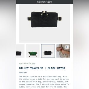 Blair Ritchey gator billet